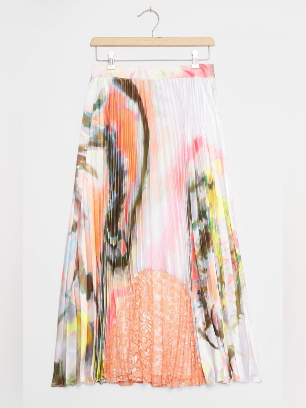 Anthropologie Marble-Dyed Midi Skirt by Geisha Designs - Size Medium